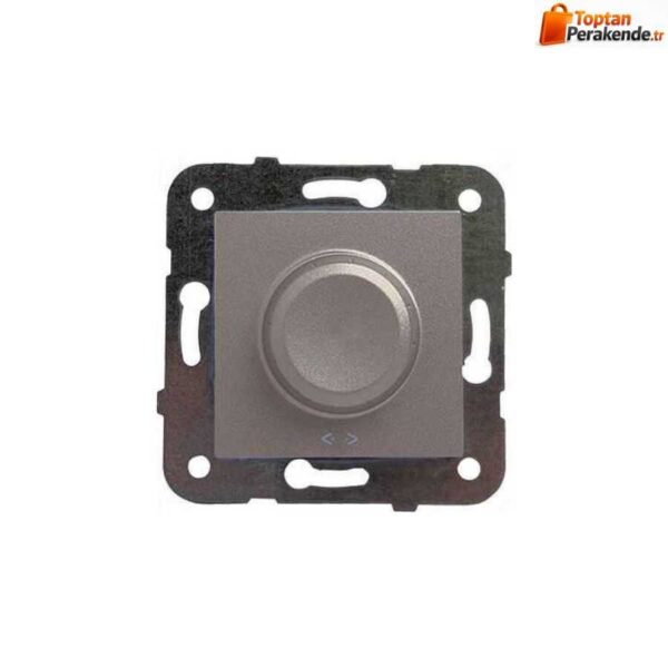 Artline Novella/Trenda Antrasit Pro Dimmer/1-10v Düğme (Mekanizma Hariç)